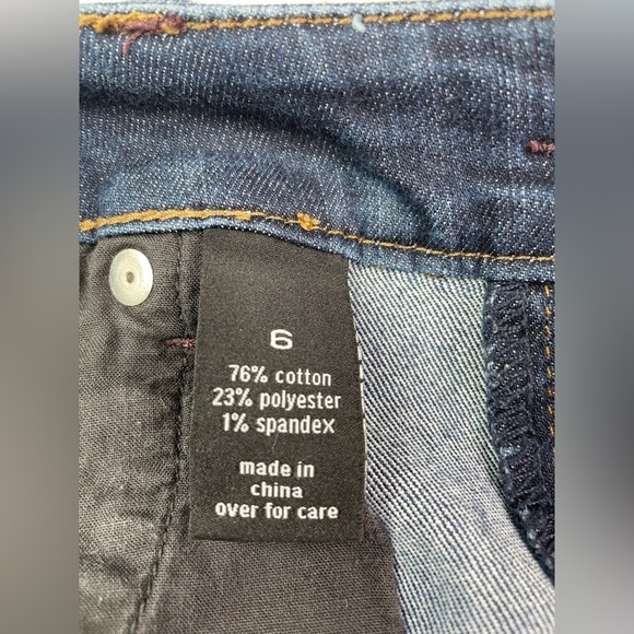 The Limited 678 Skinny Ankle Dark Wash Jeans Size 6 - Picture 4 of 9